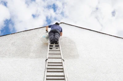 Peinture extérieure à Herrère — façades et ravalement